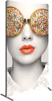 Vector Frame Curved 02 Fabric Banner Display