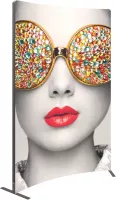 Vector Frame Curved 03 Fabric Banner Display