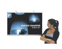 Poster Snapper 24" W Hanging Sign Hardware