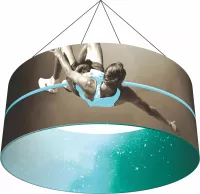 Ring 10' x 4' Hanging Structure & Double Sided Graphic