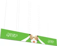 Vector Frame Hanging Light Box 30' x 4'