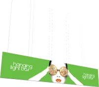 Vector Frame Hanging Light Box 30' x 6'