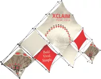 Xclaim 14' 10 Quad Pyramid Fabric Popup Display Kit 03