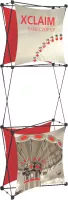 Xclaim 2.5' Fabric Popup Display Kit 03