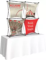 Xclaim 5' Tabletop Fabric Popup Display Kit 04