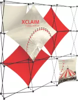 Xclaim 8' Wide Fabric Popup Display Kit 02
