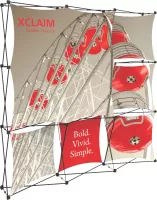 Xclaim 8' Wide Fabric Popup Display Kit 03