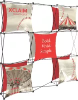 Xclaim 8' Wide Fabric Popup Display Kit 04