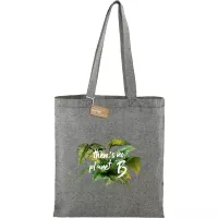 Eco-Friendly <strong>5oz</strong> Recycled Cotton Twill Tote Bag