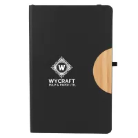 5.5'' x 8.5'' Kaya Recycled PU and Bamboo Journal
