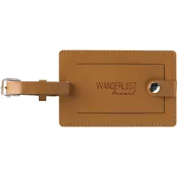 Pineapple Leather Luggage Tag