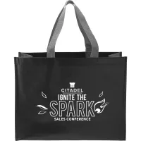 rPET Laminated Matte Shopper Tote