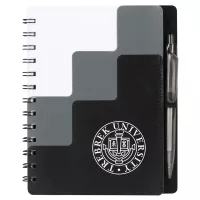 5'' x 7'' Recycled Pace Spiral Notebook w Pen
