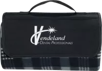 Padded Water-Resistant Fleece Picnic Blanket