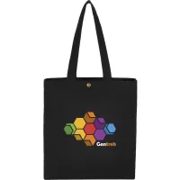 Repose 10oz Recycled Cotton Box Tote w/Snap