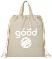 Recycled 5oz Cotton Drawstring Bag