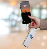 UL Listed 10,000 mAh 20W PD Power Bank with AC Plug