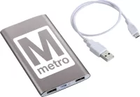 Sleek Aluminum 4000 mAh Power Bank