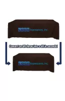 6ft/8ft Digital Convertible Table Throw