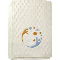 Made*Here New York Basketweave Cotton Blanket
