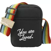 Rainbow rPET Crossbody Tote