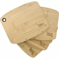 Bamboo Large Cutting Board with Silicone Grip