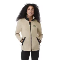 Women's KAHUZI Eco Full Zip Sherpa Fleece Jacket