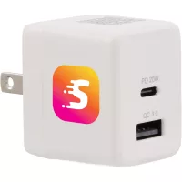 ETL Listed 20W Dual USB-A and C Wall Charger