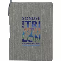 6'' x 8.5'' FSC® Mix Bari Notebook with Pen