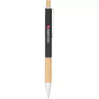 Bamboo and Recycled Aluminum Soft Touch Ballpoint