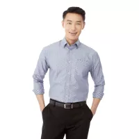 Men's HUNTINGTON Long Sleeve Dotted Button Up Shirt