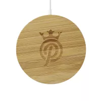 FSC® 100% Bamboo MagClick™ Fast Wireless Charging Pad
