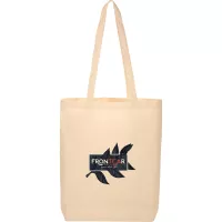 Organic 5oz Cotton Wide Bottom Tote