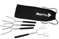 Extendable 34'' Roasting Sticks with Carrying Case