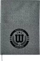 5''x 7'' FSC® Mix Canvas Pocket Refillable Notebook