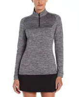 Perry Ellis Ladies' 1/4 Zip Pullover Sweater