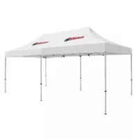 Deluxe 10' x 20' Tent (Full-Color Thermal Imprint, 2 Locations)