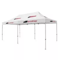 Deluxe 10' x 20' Tent (Full-Color Thermal Imprint, 8 Locations)