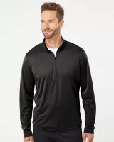Adidas® Lightweight Quarter-Zip Pullover Shirt
