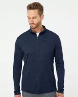 Adidas® Lightweight Melange Quarter-Zip Pullover