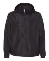 Independent Trading Co.® Unisex Lightweight Quarter-Zip Windbreaker Pullover Jacket