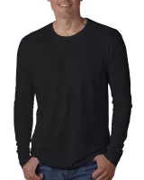 NEXT LEVEL APPAREL Men's Cotton Long-Sleeve Crew