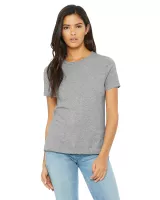 BELLA+CANVAS Ladies' Relaxed Heather CVC Short-Sleeve T-Shirt