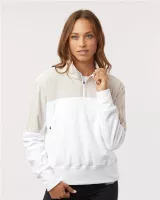 Adidas® Women's Fleece Quarter-Zip Pullover Sweater