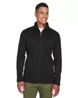 Devon and Jones® Men's Bristol Full-Zip Sweater Fleece Jacket