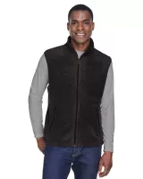 Harriton Unisex Fleece Full-Zip Vest