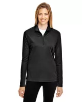 Team 365 Women's Zone Performance Quarter-Zip Pullover Sweater