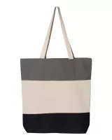 Q-Tees™ 11L Tri-Color Tote Bag