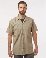 Dickies® Men's Industrial Short Sleeve Work Shirt