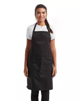 Artisan Collection by Reprime® Unisex 'Colors' Recycled Bib Apron w/Pocket